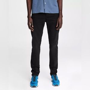 NWT Rag and Bone Ashland black fit 1 skinny leg 33w32L